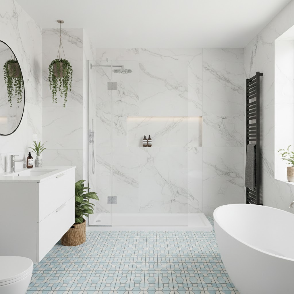 Luxury Bathroom Renovation by Cardiff Plumbers