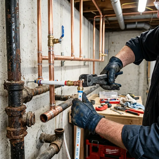 Replacing Old Pipes
