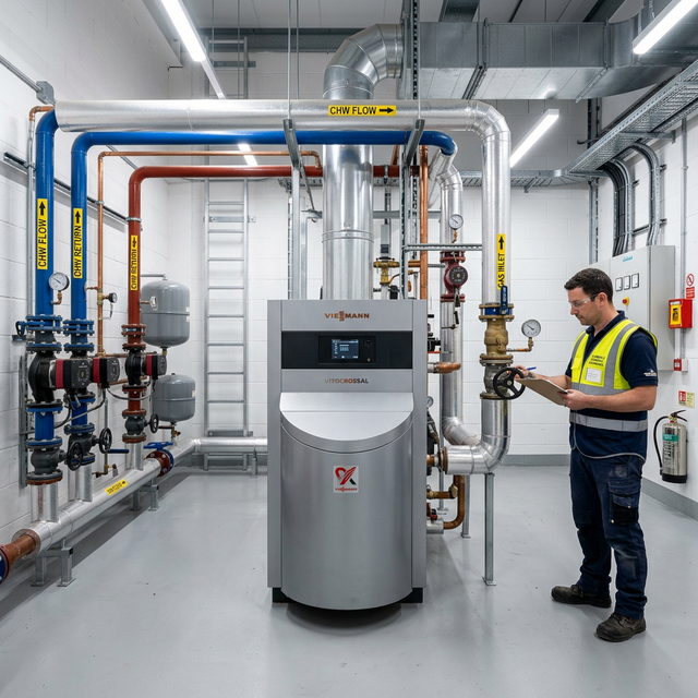 Commercial Plant Room and Boiler System