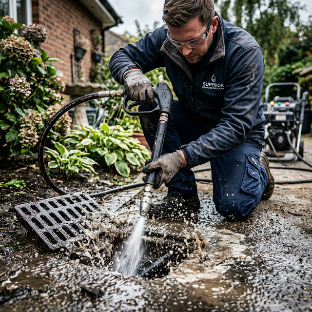 Plumber Unblocking Drain